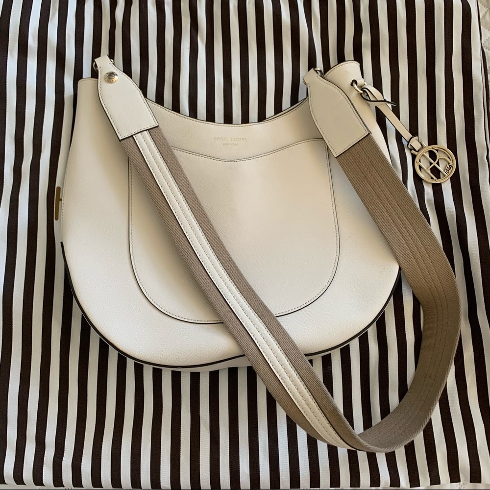 Henri Bendel West 57th Crossbody Hobo EUC